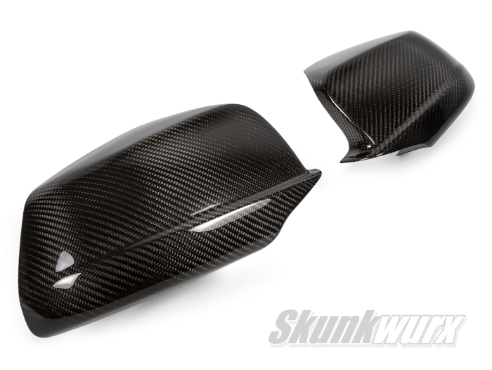 BMW 5/6-Series (F0x/F1x) Pre-LCI Carbon Fiber Wing Mirror Add-On Covers 2011-2015