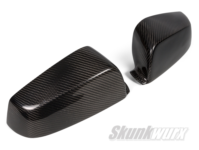 BMW 5/6-Series (E6x) LCI Carbon Fiber Wing Mirror Cover Replacements 2007-2010