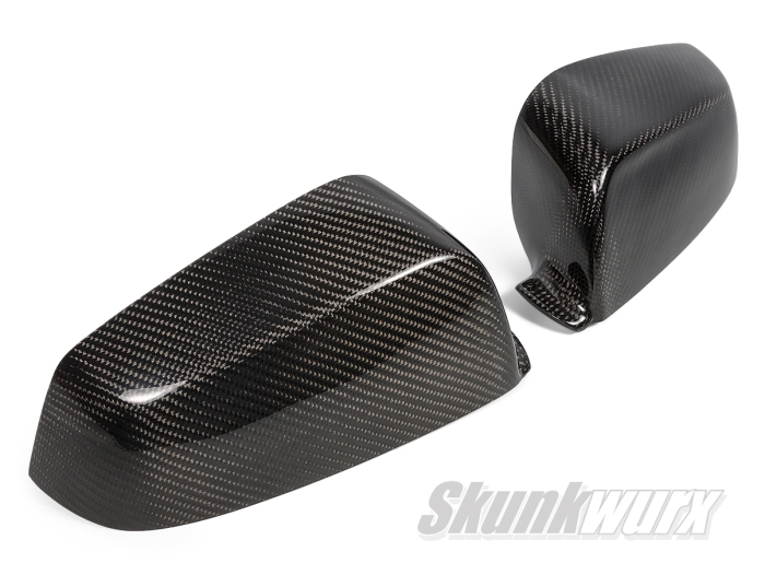 BMW 7-Series (F01) Pre-LCI OEM-Style Carbon Fiber Wing Mirror Cover Replacements 2008-2012