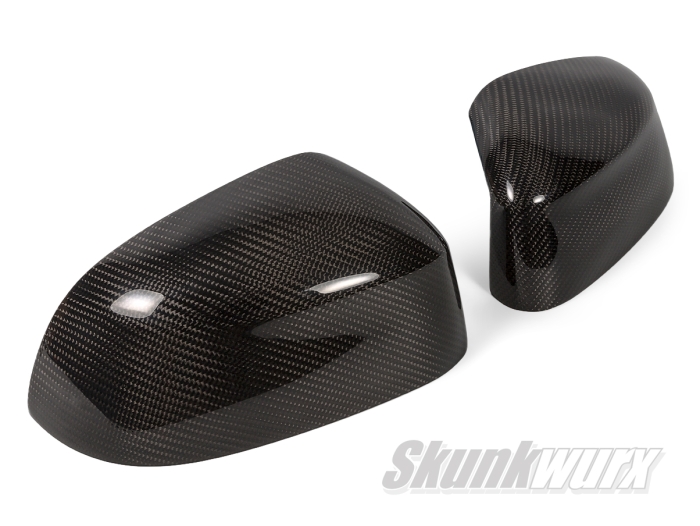 BMW X3/X4/X5/X6 (F1x/F2x) OEM-Style Carbon Fiber Wing Mirror Cover Replacements 2010-2019