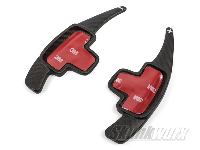Mercedes A/B/C/E/G/SL-Class Carbon Fibre Shift Paddles Extended (Matte Black)
