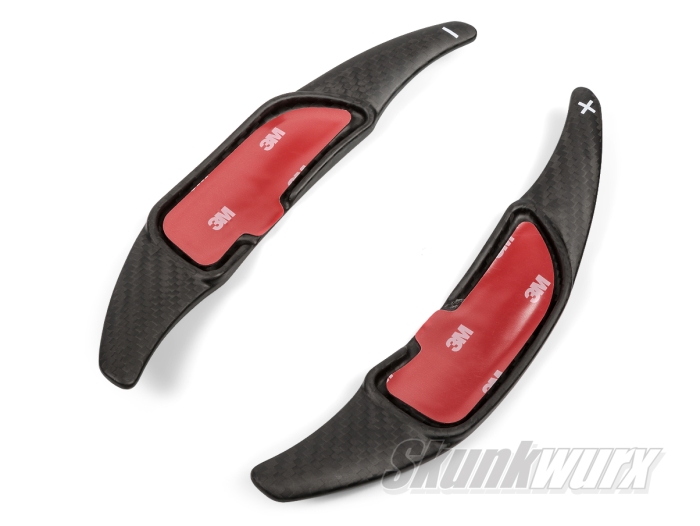 Mercedes C63/E63/S63/ML63 AMG Carbon Fibre Shift Paddles Extended (Matte Black)