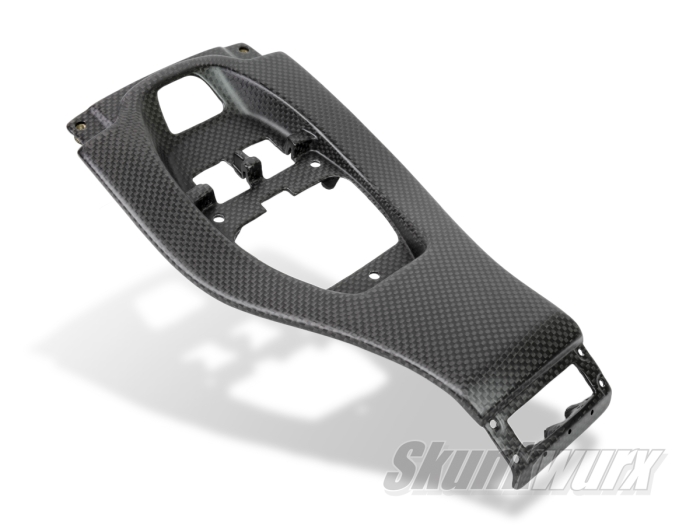 Ferrari 458 Italia Carbon Fibre Center Console Switch Panel/Trim (Matte)