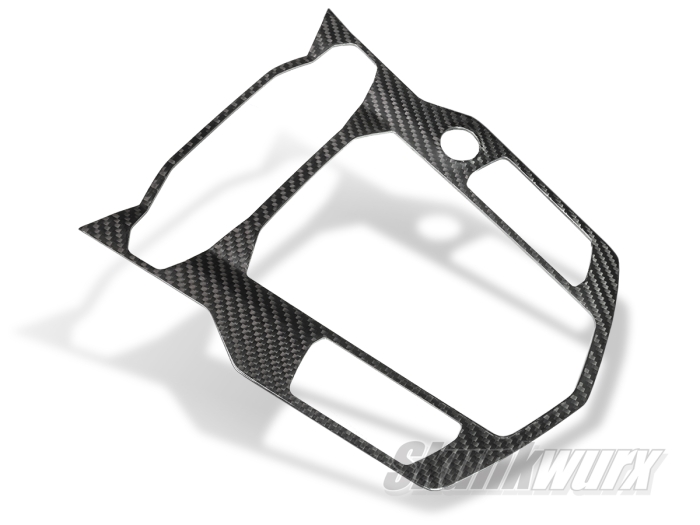 Lamborghini Aventador Carbon Fibre Center Console Outer Switch Trim (Gloss)
