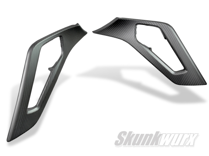 Lamborghini Aventador Internal Door Handle Trims (Matte)