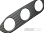 Lamborghini Gallardo Carbon Fibre Oil/Water Dash Gauge Trim (Matte)
