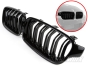 BMW 3-Series (F30/F31) M3 Look Front Bumper Kidney Grilles (Black Gloss)