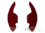 Audi A3/A4/A5/A6 etc 1st Gen Carbon Fibre Shift Paddles Extended (Gloss Red)