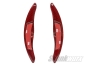 Porsche Panamera/Cayenne/Macan/718/991 Carbon Fibre Shift Paddles Extended (Gloss Red)