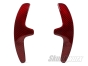 Porsche 991/997/Boxster/Cayman Carbon Fibre Shift Paddles Extended (Gloss Red)
