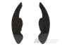 VW Golf/Polo/Passat/Caddy/Scirocco Carbon Fibre Shift Paddles Extended (Gloss Black)