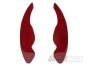 Land/Range Rover & Jaguar Carbon Fibre Shift Paddles Extended (Gloss Red)