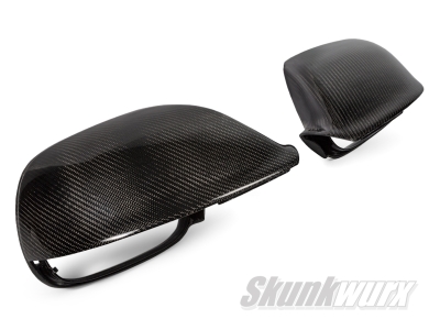 Audi Q5/Q7 (8R/4L) Carbon Fiber Wing MIrror Cover Replacements 2008-2017