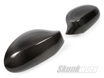 BMW 1-Series (E8x) Pre-LCI Carbon Fiber Wing Mirror Add-On Covers 2004-2010