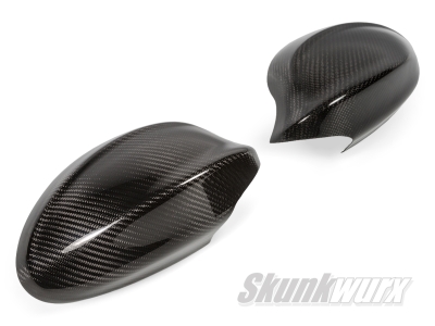 BMW 3-Series (E90 / E91) Pre-LCI Carbon Fiber Wing Mirror Add-On Covers 2005-2008