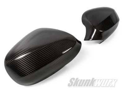 BMW 3-Series (E92 / E93) LCI Carbon Fiber Wing Mirror Add-On Covers 2009-2013