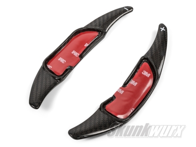 Mercedes C63/E63/S63/ML63 AMG Carbon Fibre Shift Paddles Extended (Gloss Black)