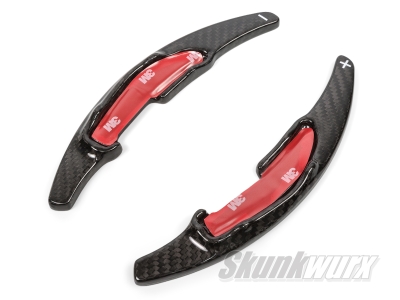 BMW M2/M3/M4/M5 F-Series Carbon Fibre Shift Paddles Extended (Gloss Black)