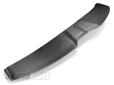Smart Fortwo II (W451) Brabus-Style Carbon Fiber Roof Spoiler 2007-2014