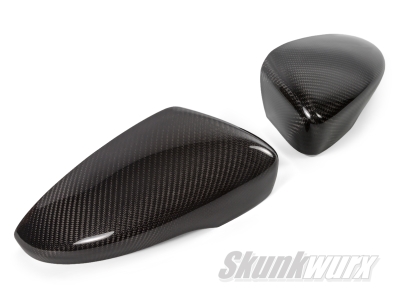 VW Scirocco III / CC / Passat B7 / Beetle / Eos Carbon Fiber Wing Mirror Add-On Covers 2008-2019