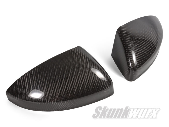 Audi R8/TT (4S/8S) Carbon Fiber Wing Mirror Add-On Covers 2015-2024