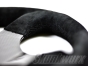 Ariel Atom/Nomad Carbon Fibre Steering Wheel with Suede Trim and Black Stitching