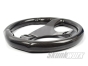 Ariel Atom/Nomad Carbon Fibre Steering Wheel with Suede Trim and Black Stitching