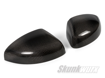Audi A1/S1 (8X) Carbon Fiber Wing Mirror Cover Replacements 2011-2018