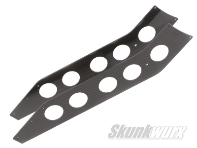 Vertical Upright Bracket for Rear Wing - Circles Design